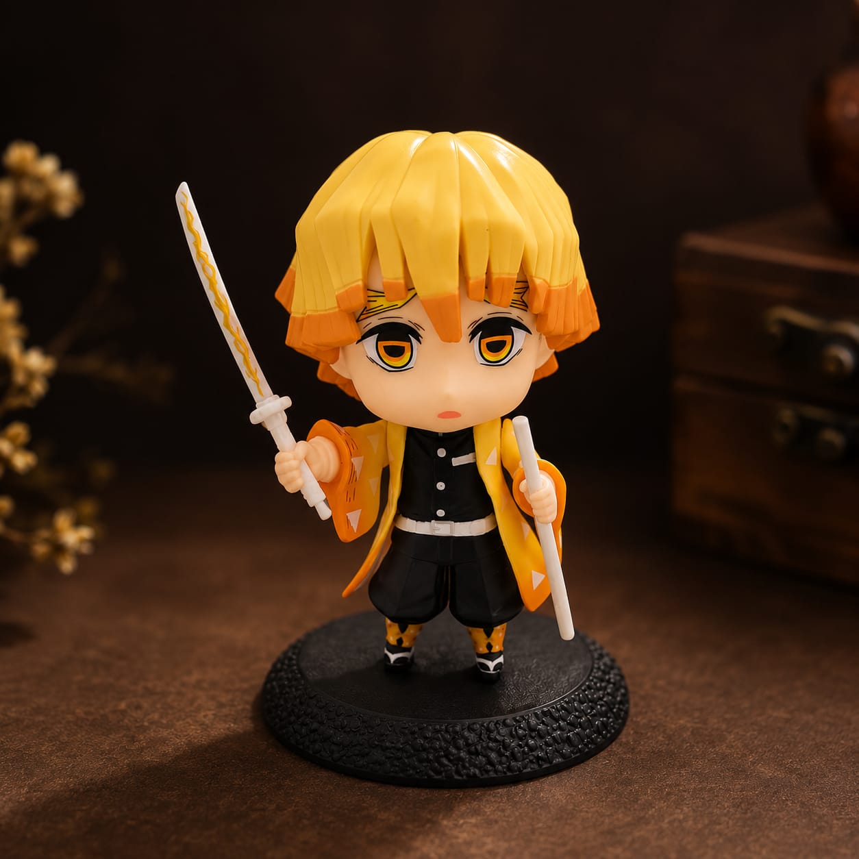 Zenitsu Standing Mini Figure - 8-10cm