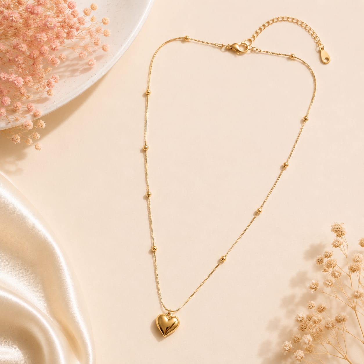 Big Heart Trending Anti Tarnish Necklace