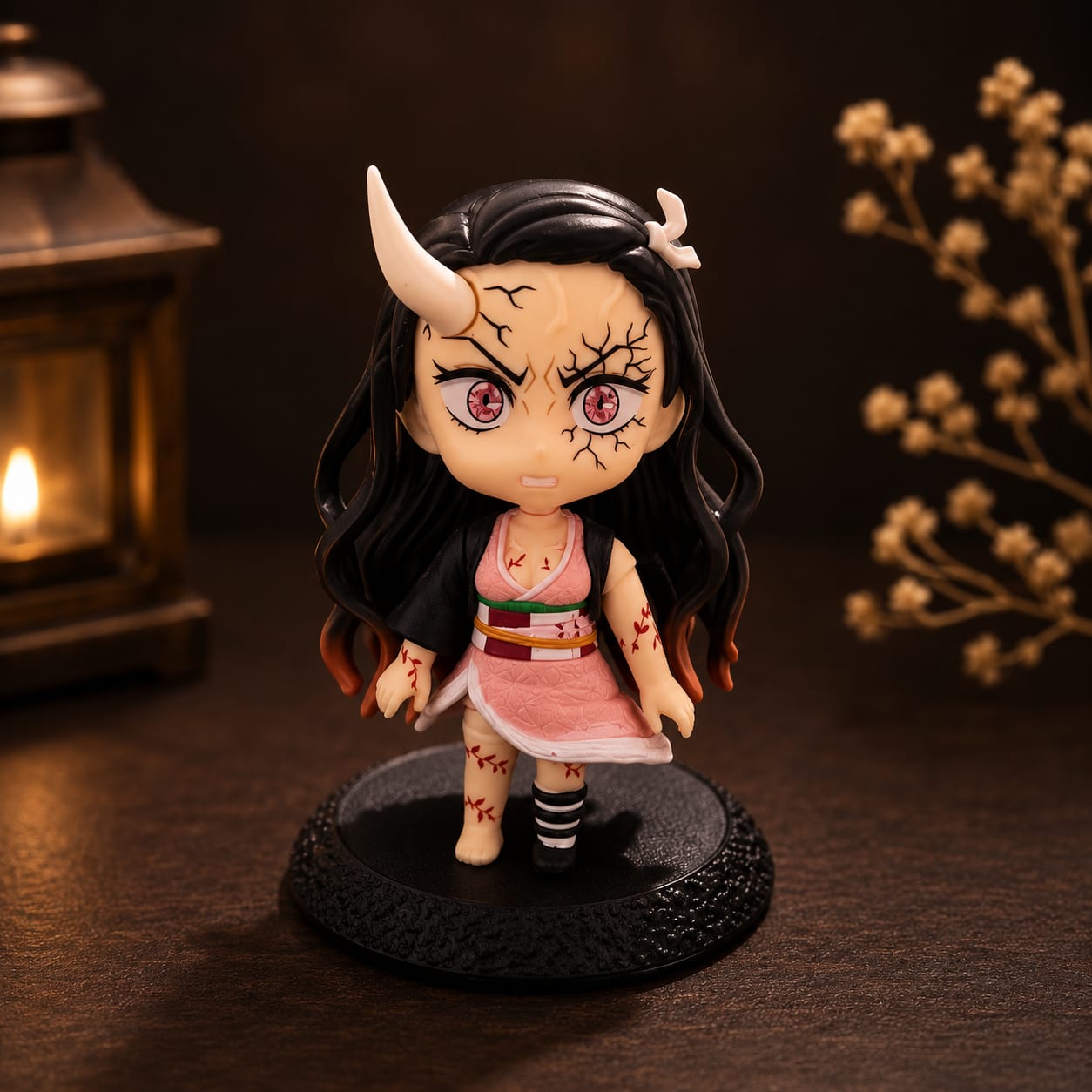 Nezuko New Demon Form Mini Figure - 8-10cm