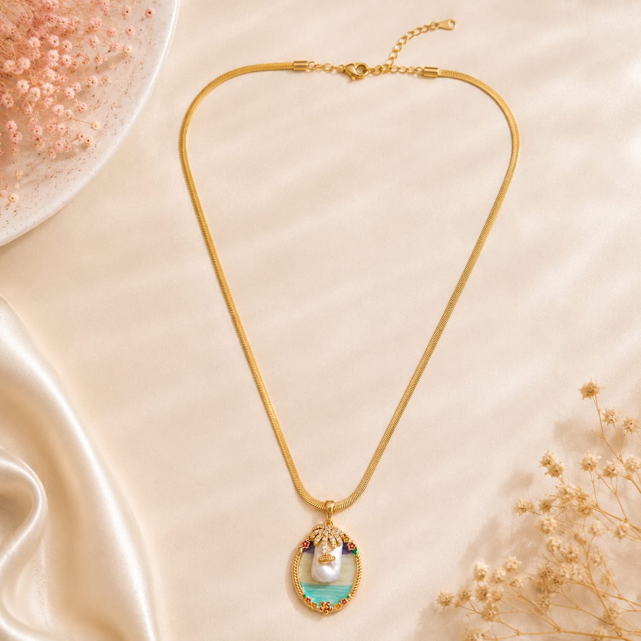 Sea Frame Handmade Necklace
