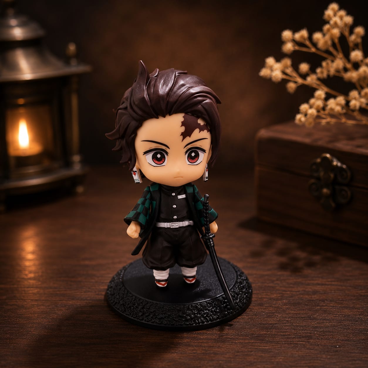 Tanjiro Sitting Mini Figure - 8-10cm